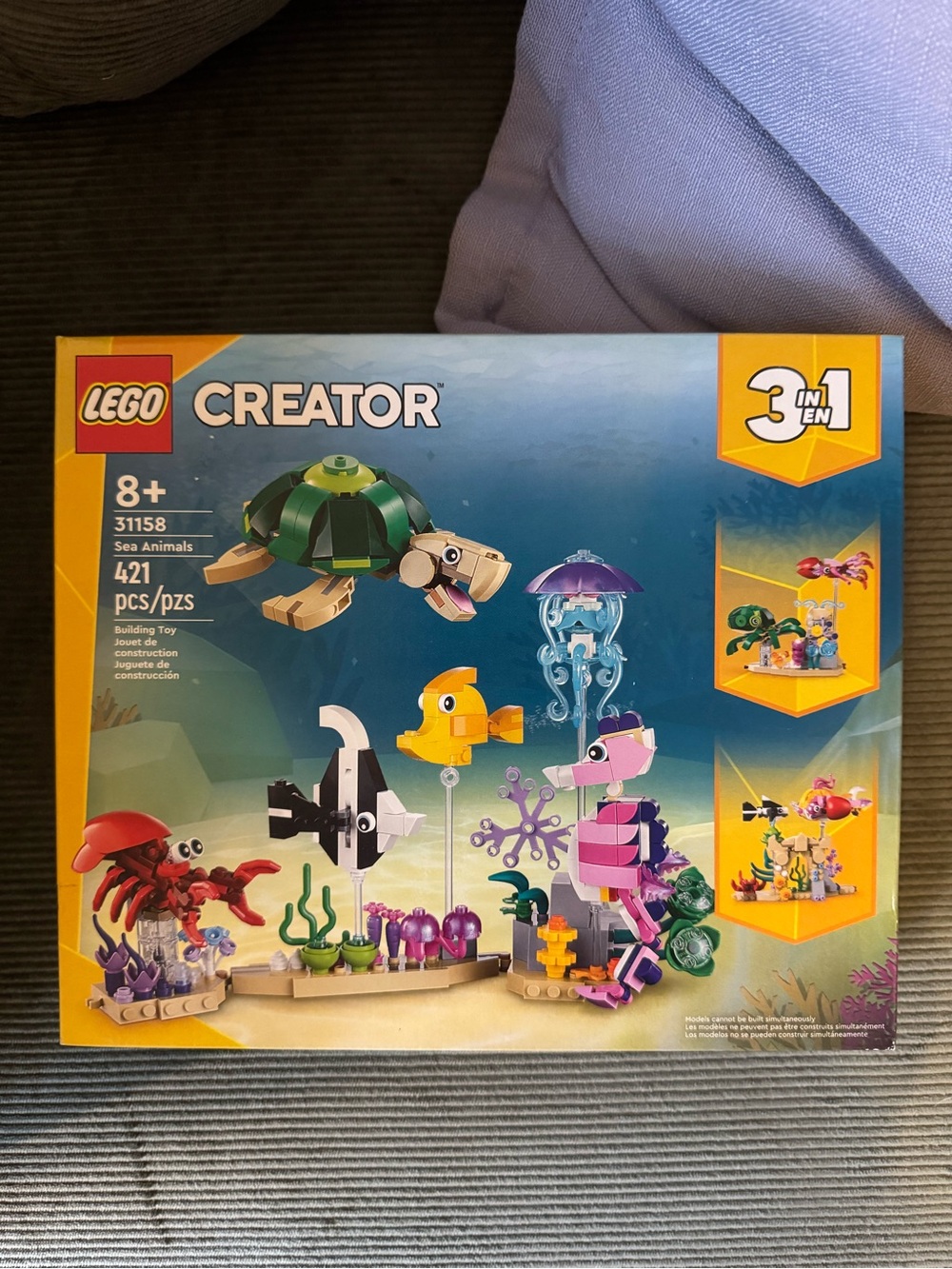 Lego Creator Series 3 in 1 Sea Animals Set